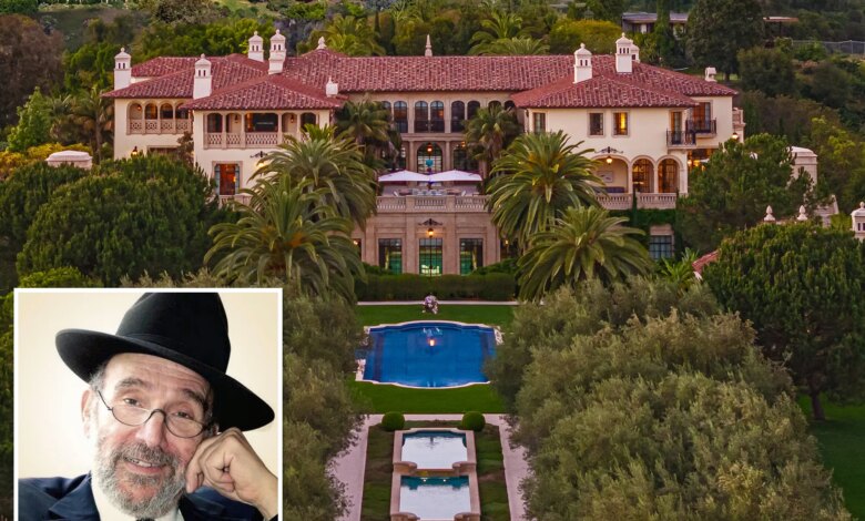 Beverly Hills rabbi reveals shady terrorism link to record-shattering $400M LA mega-mansion