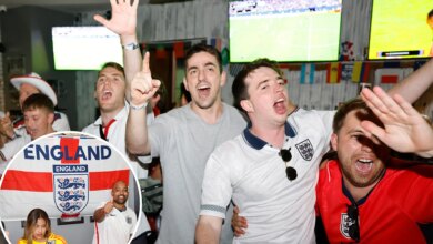 English bargoers swarm local pubs for World Cup party after victory over Panama