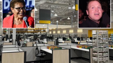 Inside empty $336M LA County election vote-counting facility