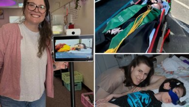 Inspiring student graduates high school while using telepresence robot