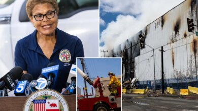Karen Bass was out of town for Boyle Heights fire