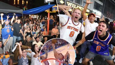 Knicks win sets NYC abuzz as thousands celebrate Game 4 victory -- flooding streets, bars, bodegas