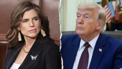 Split of Nancy Mace and Trump