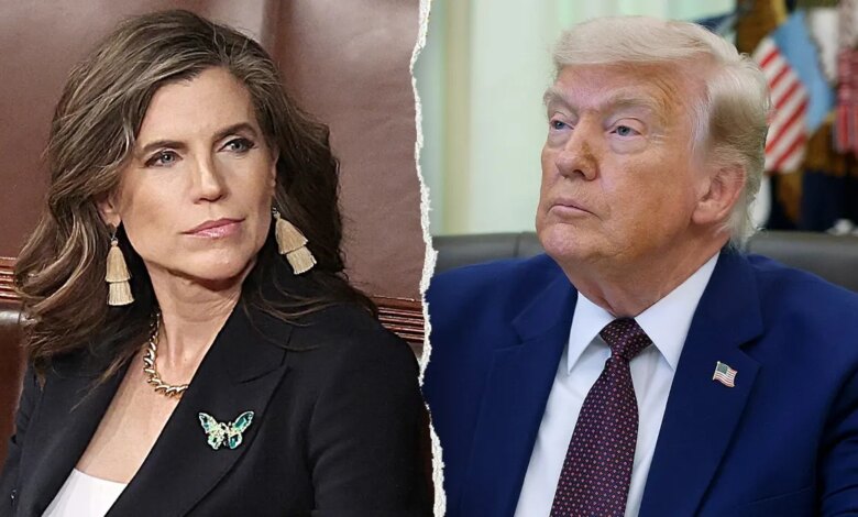 Split of Nancy Mace and Trump