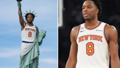 OG Mania: Knicks fans in frenzy to honor new Finals hero -- including hilarious Statue of Liberty offshoot