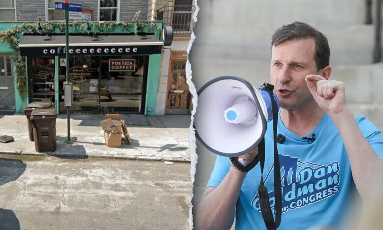 Dan Goldman and a coffee shop.