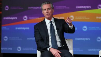 California Governor Gavin Newsom at the U.S. Conference of Mayors' 94th Annual Meeting.