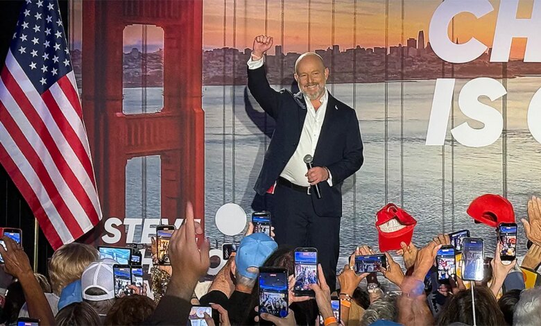 Republican gubernatorial candidate Steve Hilton of California