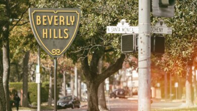 Tesla crashes into Beverly Hills playground