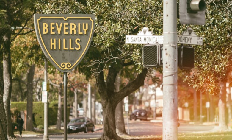 Tesla crashes into Beverly Hills playground