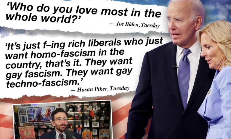 This week in whoppers: Jill Biden still loves Joe best, Hasan Piker blames 'gay fascists' and more