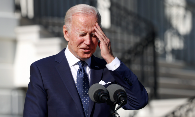 Joe Biden thinking
