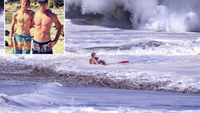 Dad of 10-year-old boy saved by heroic teen lifeguard speaks out on death-defying rescue