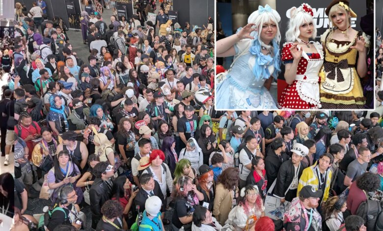 Dangerous conditions at LA Anime Expo as crowds pack halls