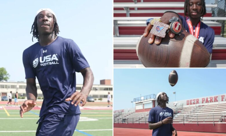 Deer Park's Christian Myrick cementing flag football star status