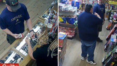 Hero shop owner who foiled Navy SEAL's bomb plot at No Kings protest