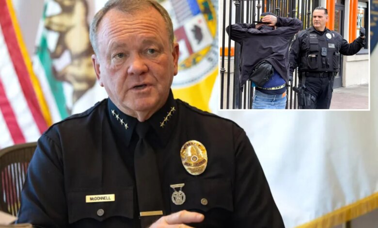 LAPD chief details extent of city’s growing police shortage