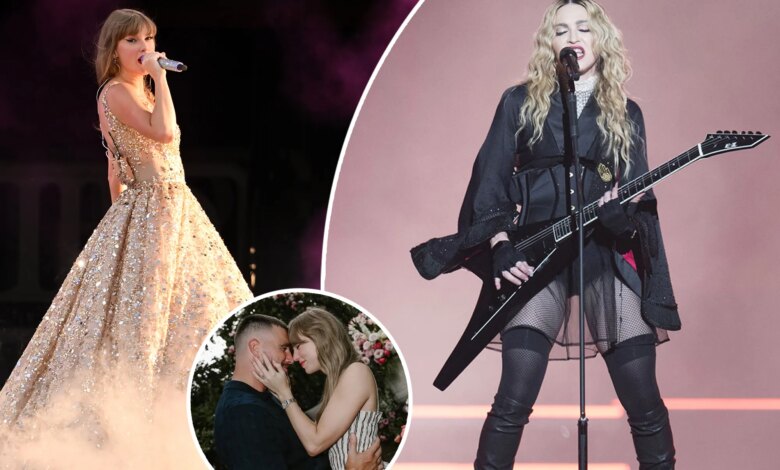 Taylor Swift has a tacky MSG wedding and Madonna releases an amazing album — it's bizarro world