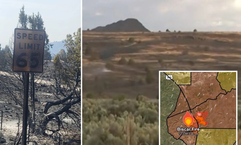 The Biscar Fire explodes to California's biggest this year