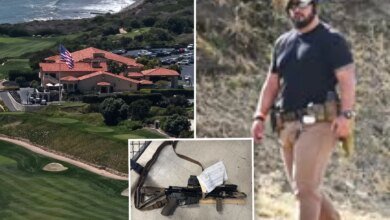 Armed man at Trump National Golf Club is decorated Marine veteran