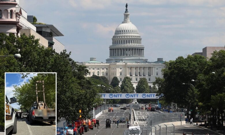 California man arrested near Capitol with guillotine in pickup truck, cops say