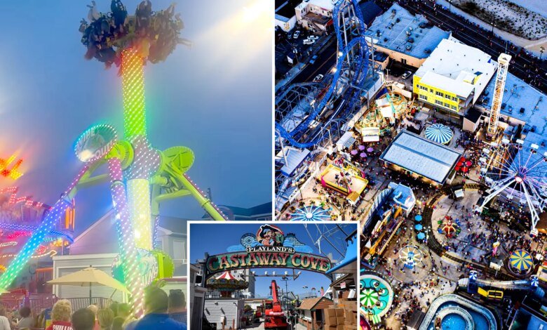 Jersey Shore amusement park ride malfunctions, leaving riders hanging upside down