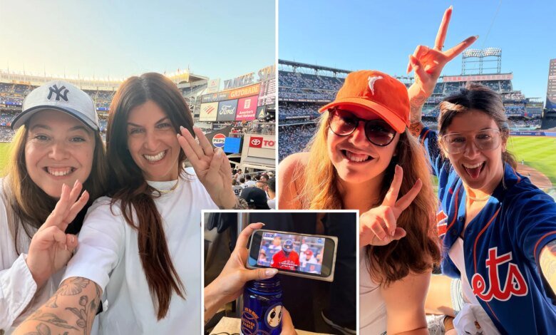 NYC baseball nuts do 3 MLB games in 9 hours -- here's why they packed a change of clothes