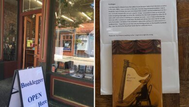 Reformed shoplifter makes return to California bookstore