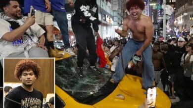 Florida man Saul Vargas claims he was celebrating 21st birthday when he destroyed NYC taxi after Knicks Game 4 win