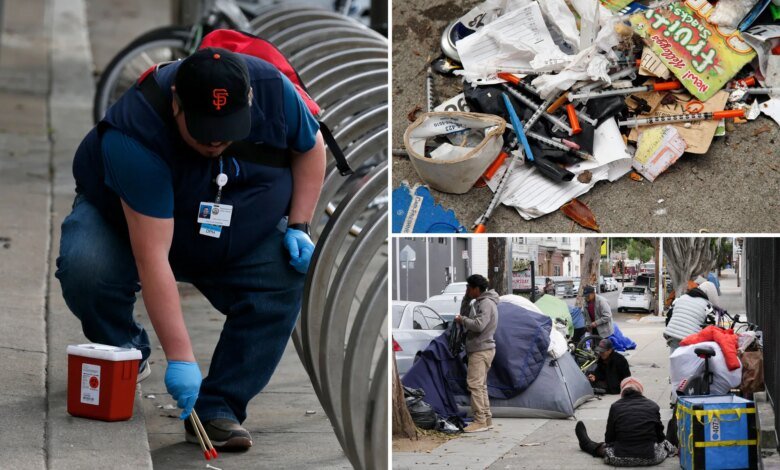 Historic Bay Area district sees droves of overdoses, 1K needles collected