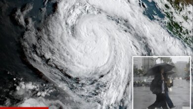 Hurricane Marie could bring rare tropical rain to Southern California