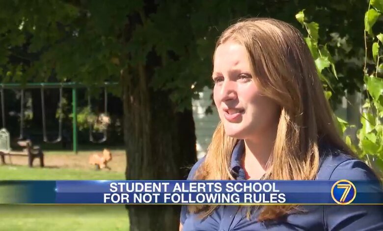 Julie Kaputa said she was minutes into her last first day of school when a teacher confronted her over her Cup of Joe on Sept. 3 at Beaver River Central School in Castorland, NY.