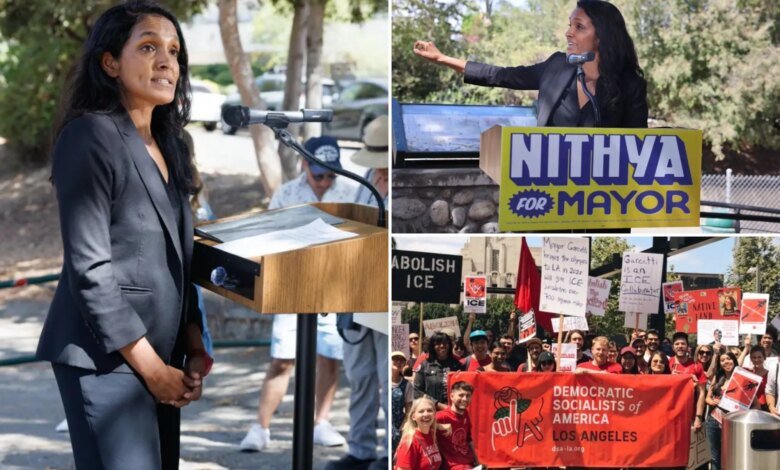 Nithya Raman slammed by LAPD union over DSA-LA agenda in mayoral race