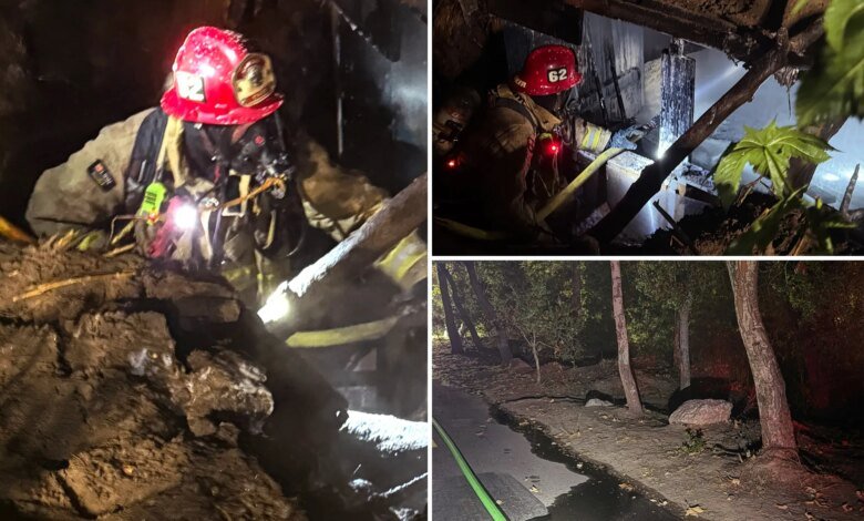 Secret homeless bunker discovered near Santa Barbara path after fire