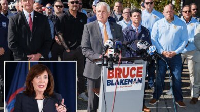 Blakeman backed by police unions from across NYS as gov race enters final stretch