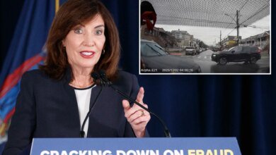 Hochul, NY police announce 16 busts in statewide crackdown on car insurance fraud