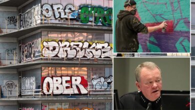 LA city employee charged as part of sprawling graffiti spree