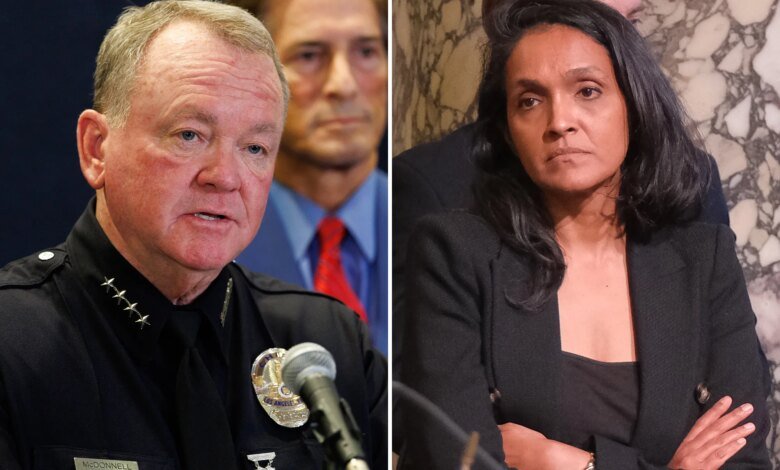 LAPD chief hits back at Nithya Raman over ICE and crime claims