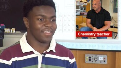 LI student JoJo Yawson aces chemistry Regents exam to win teacher's 25-year-old challenge for $100