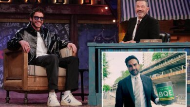 Pete Davidson calls out NYC mayor Mamdani to fix BQE during Jimmy Kimmel Live