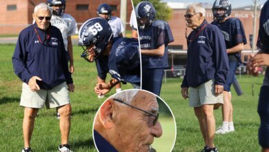 The 83-year-old LI high school coach who's still going — four NFL players later